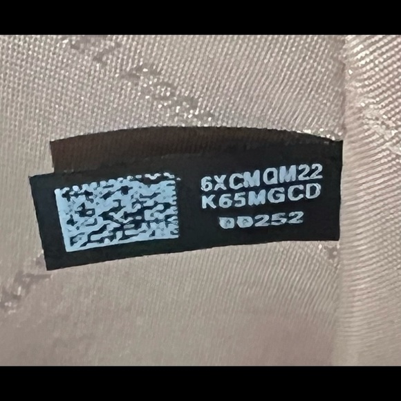 NWOT Michael Kors Center Stripe Morgan Large Tote Olive Multi - Picture 15 of 15